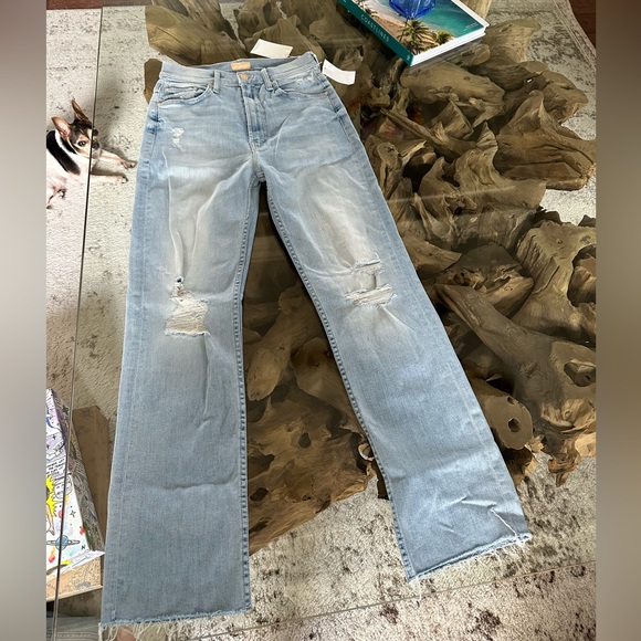 ✨MOTHER✨ RIDER ANKLE FRAY 💜🎸ISLAND AFTERHOURS🎸💜 Size 26✨ - Picture 4 of 16